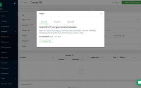 Greenline Purchase Order
