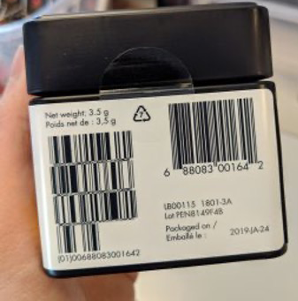 GS1 barcodes