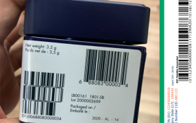 Lot number barcodes